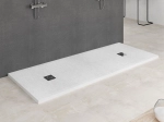Receveur de douche, sur mesure : Largeur 150 à 300 cm x l. 70 à 150 cm. Bac à douche en résine Akrytan® anti glissant, finition misse, 10 couleurs, Livraison offerte